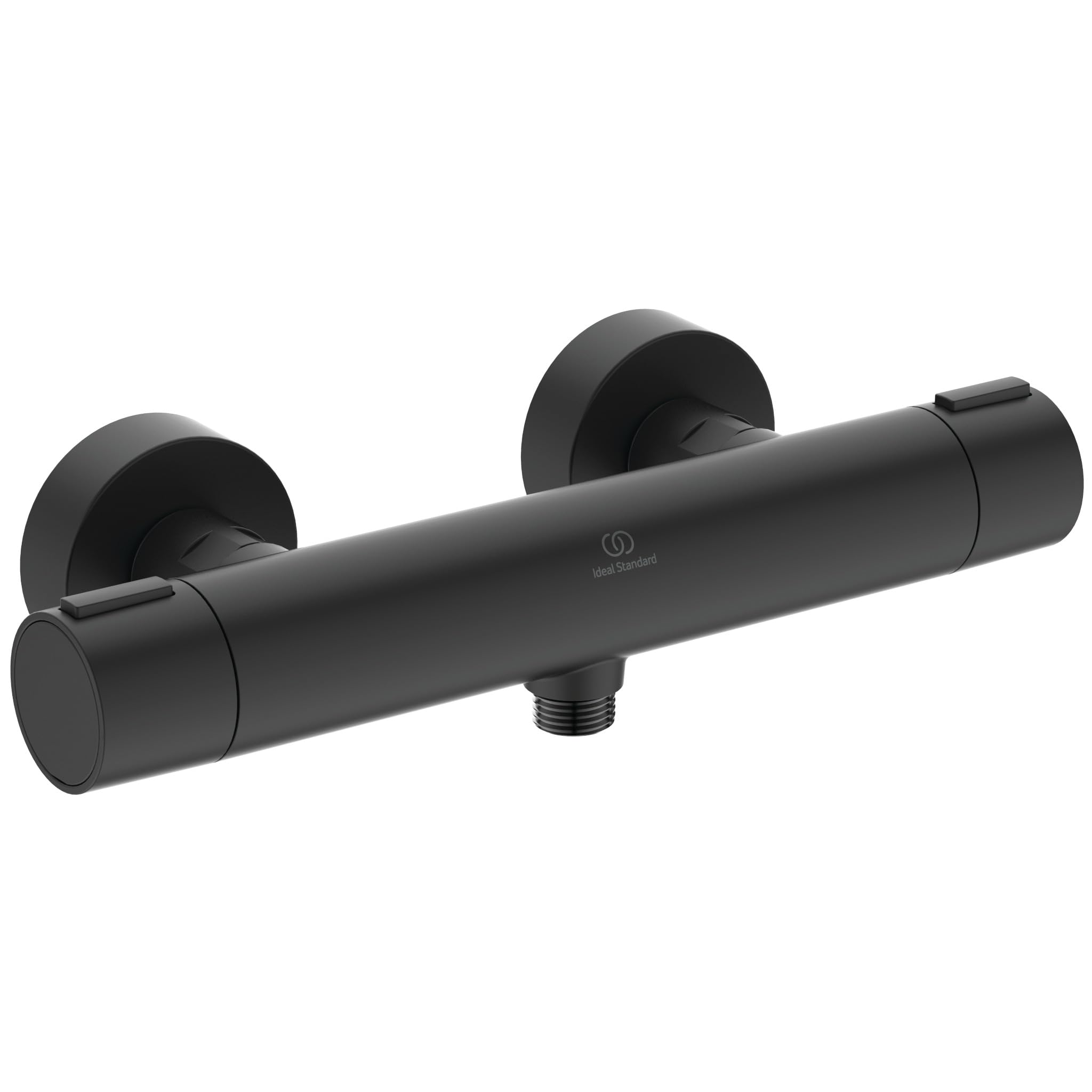 Ideal Standard Ceratherm Alu+ Exposed Shower Mixer, Made from 100% Recycled Aluminum, Water- and Energy-Saving