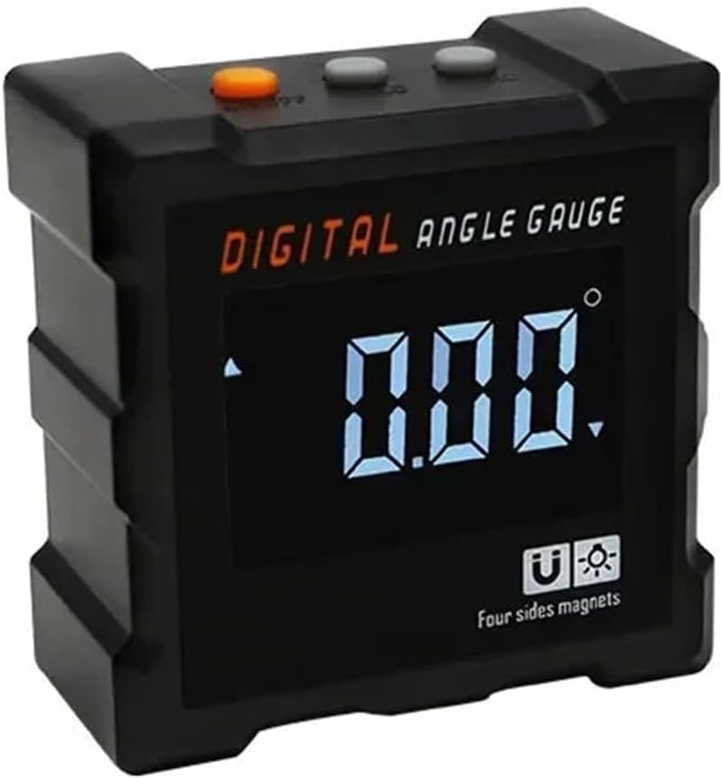 Four Side Magnets Digital Bevel Box 360 Degree Mini Electronic Protractor Level Angle Finder(5418-90A)