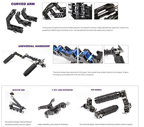 TILTA　マットボックス　フォローフォーカス　ショルダーマウントセット Amazon | TILTA III TT-03-A DSLR ショルダーリグキット