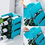 [USO VERSÁTIL] Hecho de plástico apto para uso alimentario, sin BPA, adecuado para neveras, congeladores, botellas de vino, champán, refrescos y agua.