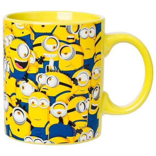 Silver Buffalo Keramiktasse Ich - Einfach Unverbesserlich, Minions All Over Cluster, 340 ml Silver Buffalo Keramiktasse Ich - Einfach Unverbesserlich, Minions All Over Cluster, 340 ml