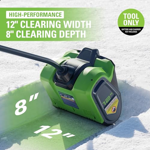 Greenworks 80V 12 Brushless Snow Shovel