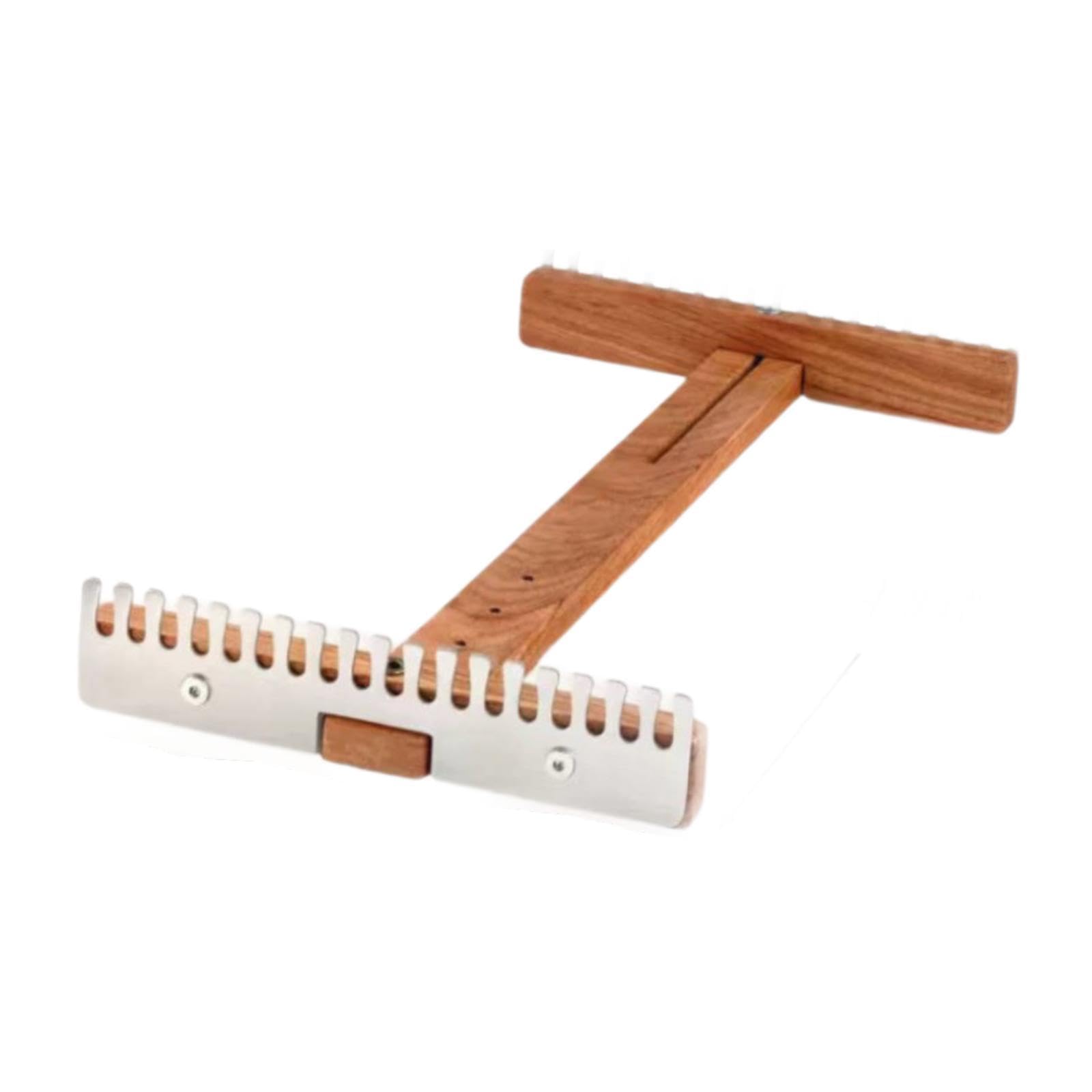 SNAPPSY Wooden Frame Knitting Loom Expandable for Weaving Yarn Advanced Art Projects-image-18