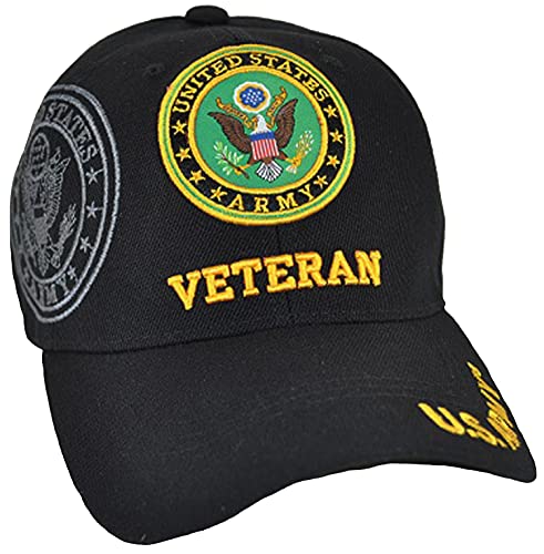 Gorra de béisbol bordada U.S. Army Veteran para hombre miniatura 1