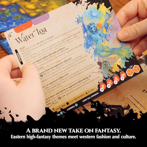 Middara Unintentional Malum: Acto 1 (v.1.2) - Juego de Mesa Fantástico Totalmente Cooperativo para Amigos y Familia - Incluye 400 Ilustraciones Únicas, Más de 60 Encuentros y Más - Juego de Exploración de Mazmorras (1-4 Jugadores) miniatura 5