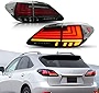 YUNHAOYANG YHY LED Tail light For Lexus RX350 RX450 RX270 2009-2015 Start Up Animation DRL Sequential Indicator Rear Lamp Assembly Car Taillight Modification(Smoke) RX300 RX330 RX400
