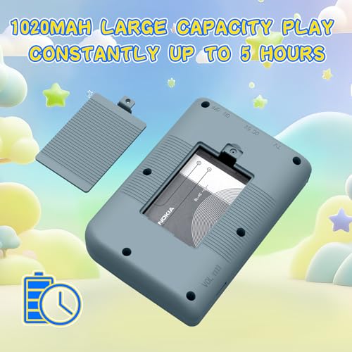 Image of Retro Game Console, Built-in 400 Classic Retro Gaming Console, 1020mAh Rechargeable Battery, 3.0 Inch IPS Screen Retro Handheld Game Console, Portable Arcade Video Gaming Console (Gray)