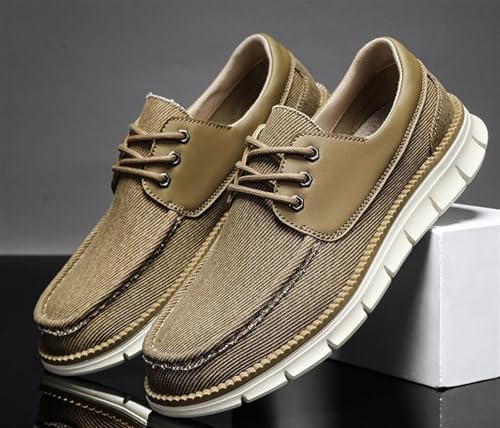 Mens Denim Lace Up Platform Derby Shoes Lightweight Breathable Casual Round Toe Non-Slip Walking Shoes Arch Support Skateboard Shoes Slip On Shoes Outdoor Fashion Casual Dress Sneakers for Men2