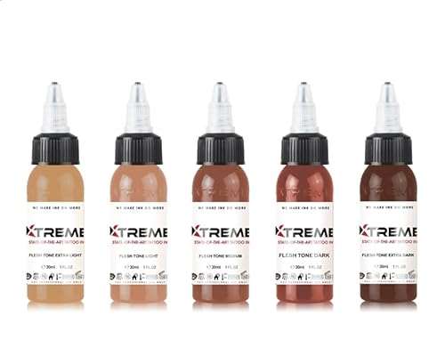 Xtreme XI-FTSET05 Inks Flesh Tone Set, Unlock Realistic Skin Colors cover