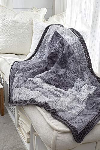 Image of RED Heart Super Saver Yarn, Stripe - Newspaper