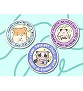 Amazon.com: Honey Hamstore Musical Note Sticker Compatible