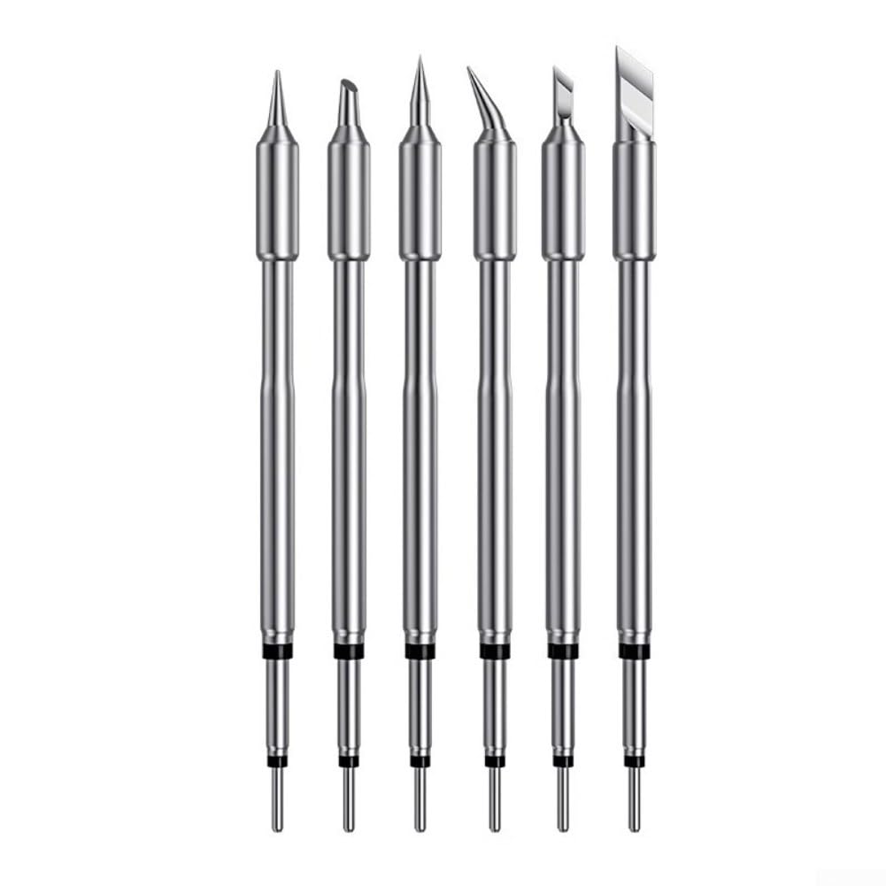 Accesorios de soldador para HS-02 HS-02A HS-02B, repuesto de repuesto de cabeza de hierro de punta de soldadura para estación de soldadura