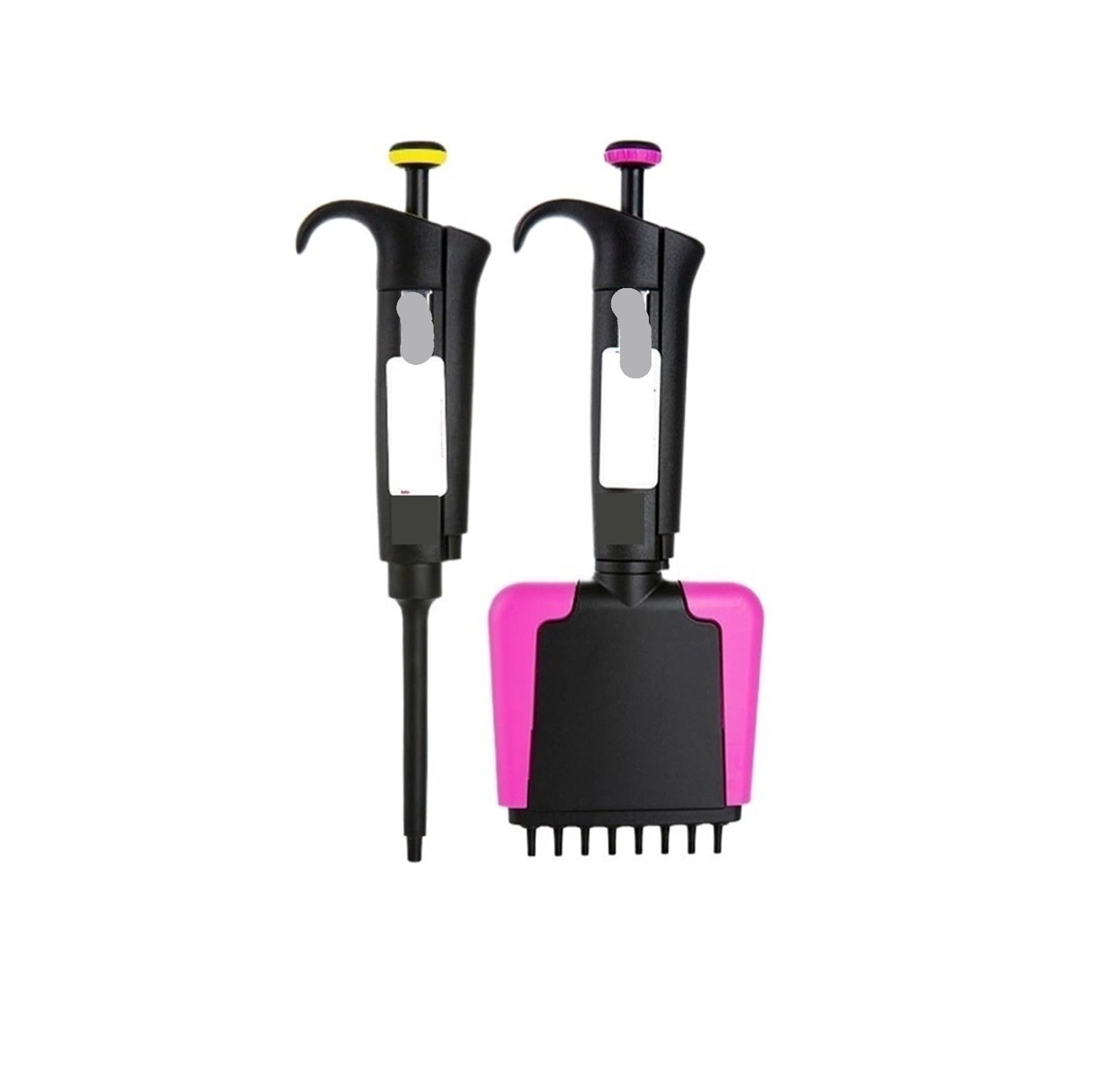 Micropipeta, Pipeta, Pipetas térmicas Multicanal Canal único Ocho canales Punta de pipeta micromanual ajustable(8-channel30-300uL)