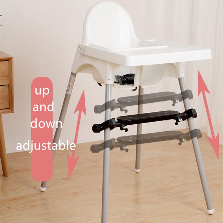 Image of Adjustable High Chair Footrest | Compatible for IKEA Antilop Baby Highchair, Compatible for Evenflo High Chair