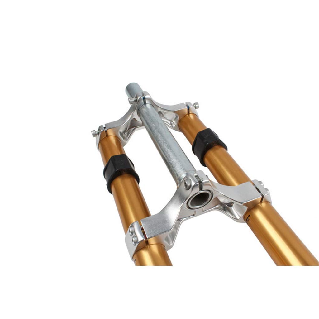 Fourche De Suspension Air VTT 20/26 Pouces 135 Mm – Double Épaule, Amortisseur Pneumatique, QR 9x100 Mm, Idéale Pour Descente Et Fat Bike