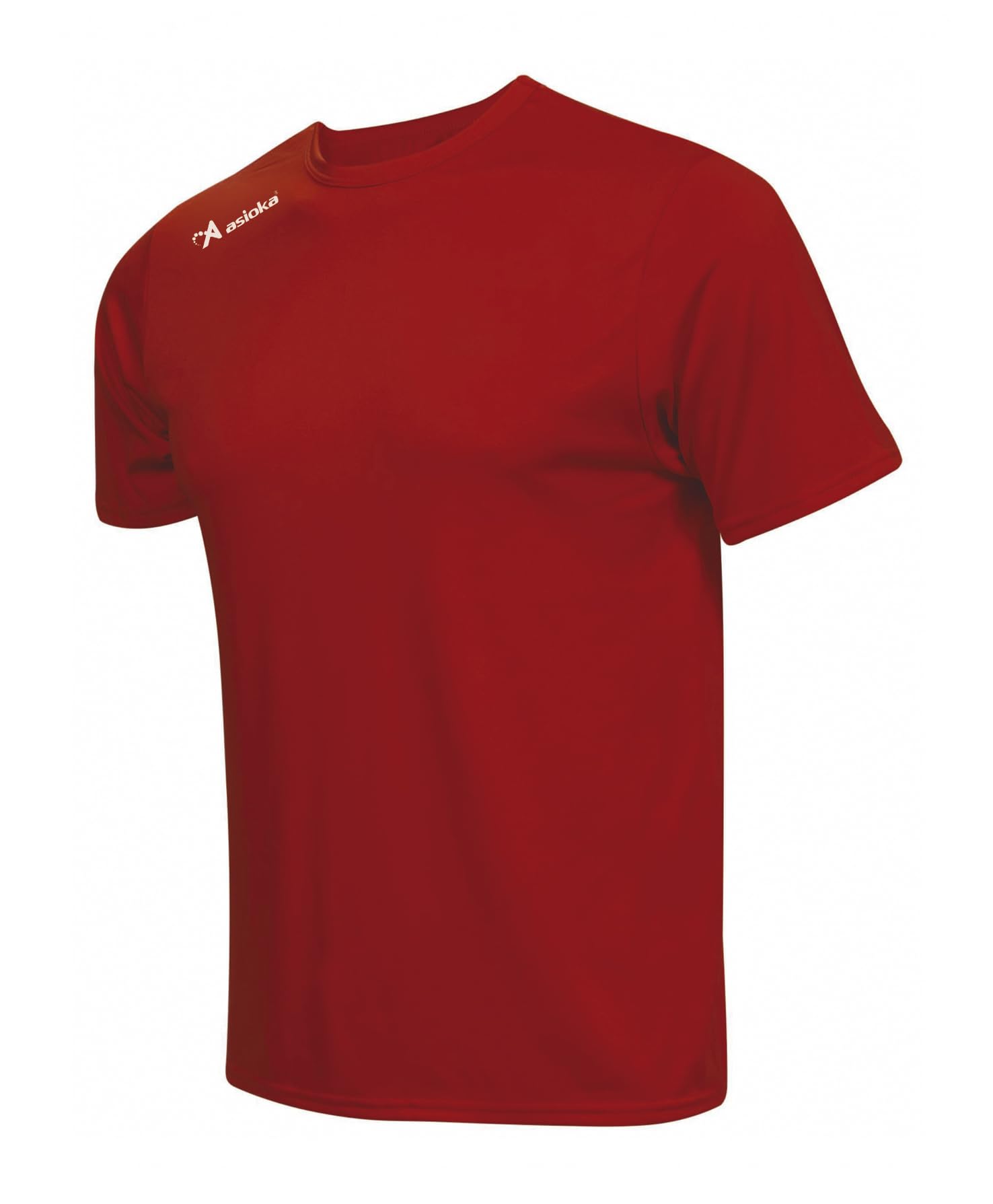 Asioka 130/16 Unisex Adult Sports T-Shirt, Unisex_Adult, 130/16 Rojo XL, red, XL
