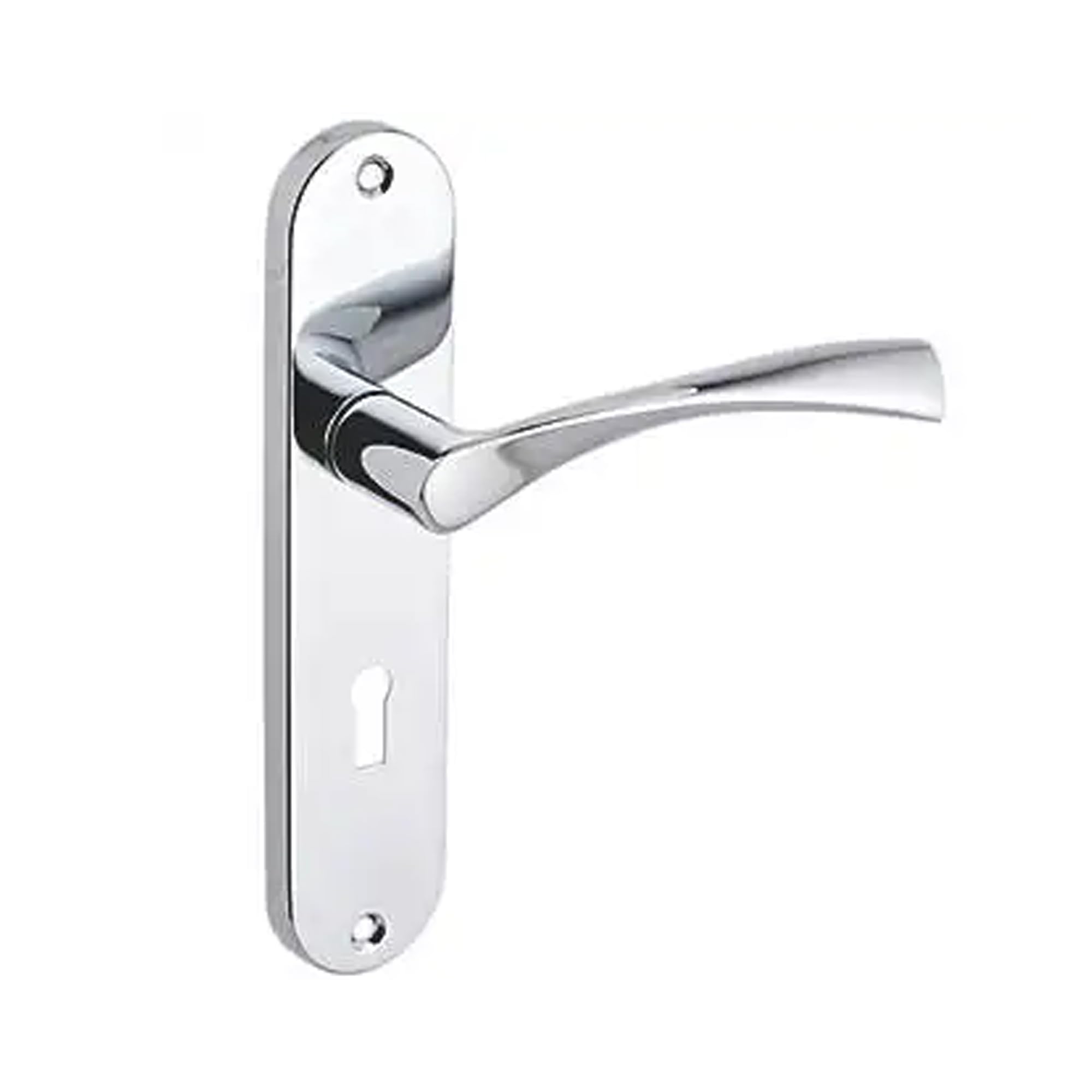 Designer Levers Polished Chrome - Marvel Lever Lock
