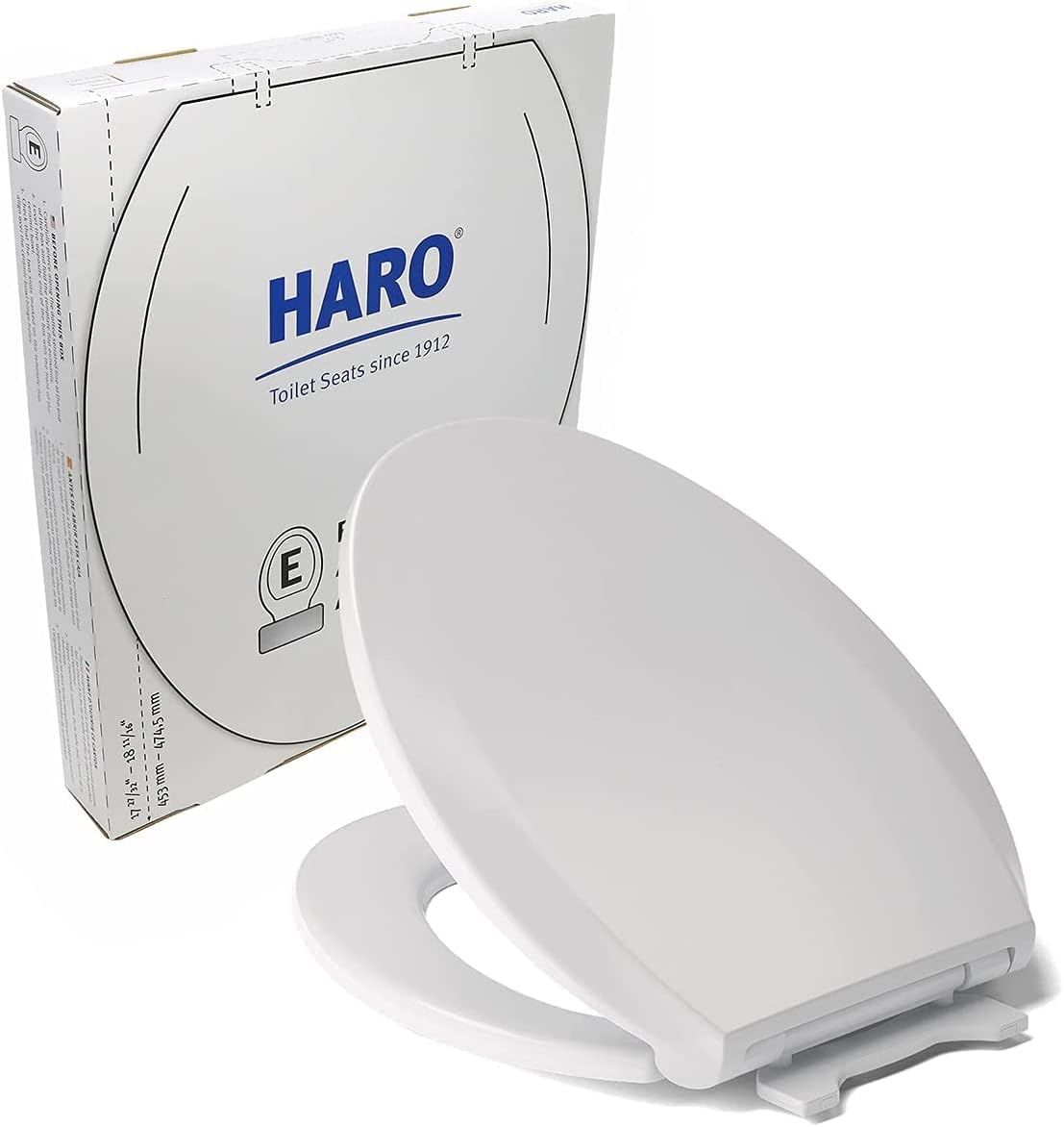 HARO Advanced Toilet Seat ELONGATED