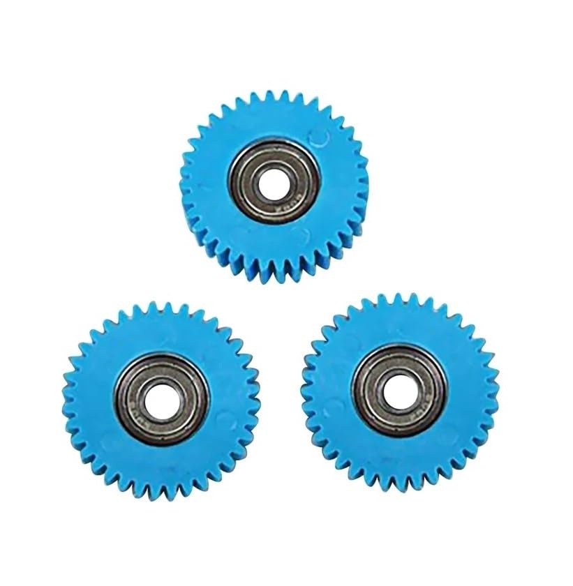 TPTBON 3 cubos de rueda de bicicleta eléctrica 36T de nailon para bicicleta eléctrica para accesorios de motor