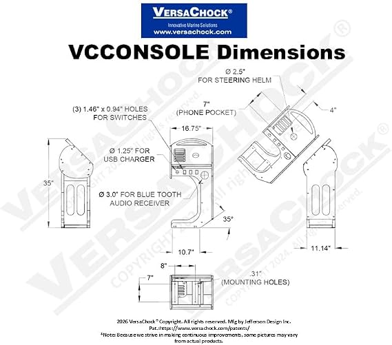 Boat Steering Console