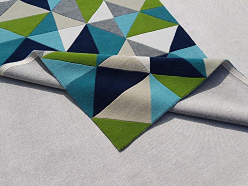 Image of Soft Pure Woolen Modern Collection Tufted Carpet for Living Room,Bedroom'Kitchen and Hall (10 X 14) Feet