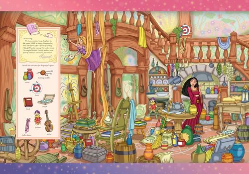 Disney Princess Ariel, Tiana, Belle, and More! - Find the Magic! Look and Find Activity Book - PI Kids - Image 3