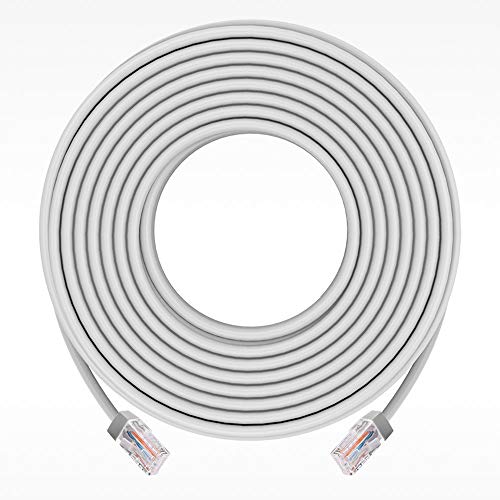 30m - Netzwerkkabel, Ethernet Kamera Kabel, LAN & Patch Kabel,Arbeiten Sie für PoE IP Kamera und Überwachungskamera Set für die Energie und