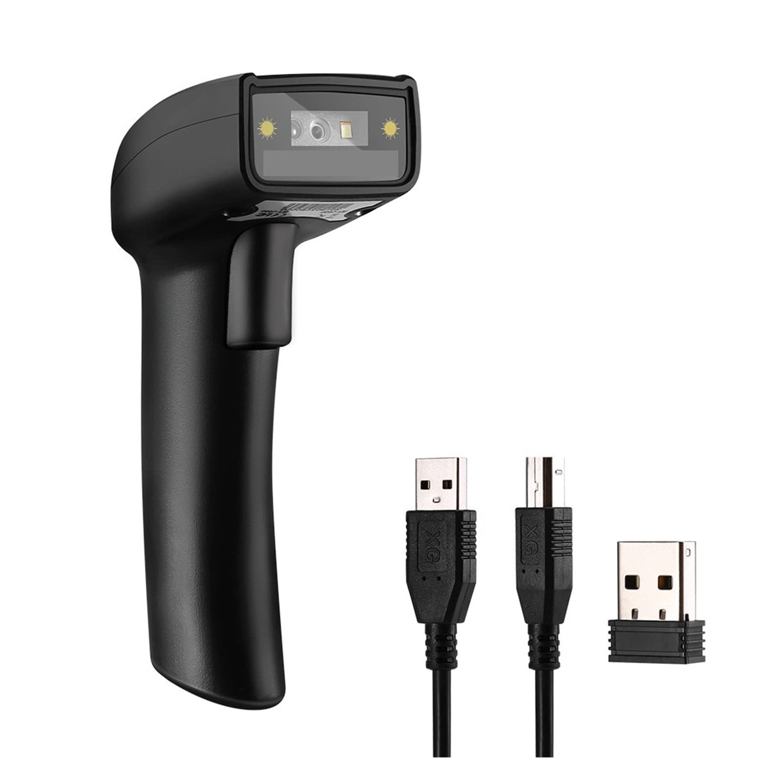 LNHHG QR Barcode Scanner Portable Wired 1D 2D USB Bar Code Reader For DataMatrix 2D Code Scanner