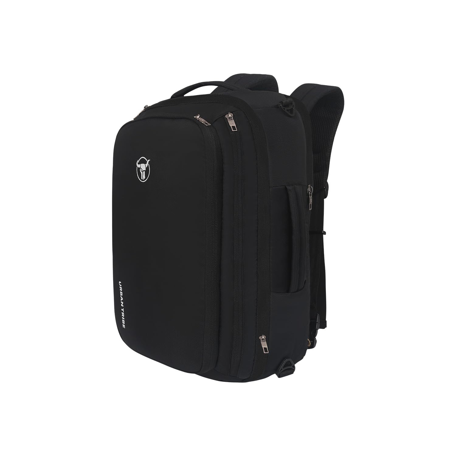 Trans4mer 2.0 16 Liters Black Laptop Office Travel Backpack For Men And Women, Boys And Girls | Convertible Suitcase | Briefcase-image-26