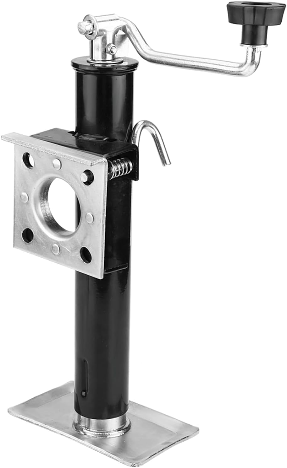 Tbest 2000 Lbs Heavy Duty Yacht Trailer Jack Wheel Stand Made with High Strength Steel for Boats and Yachts Easy to Install Use Black