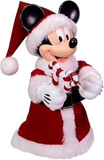 Kurt Adler 10-Inch Mickey Mouse Treetop/Tablepiece with Bendable Arms