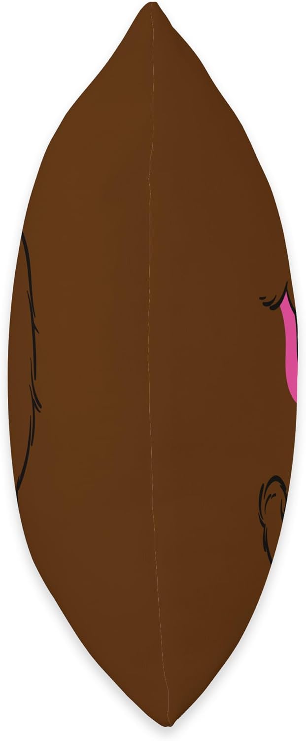 Sesame Street Snuffleupagus Face Throw Pillow