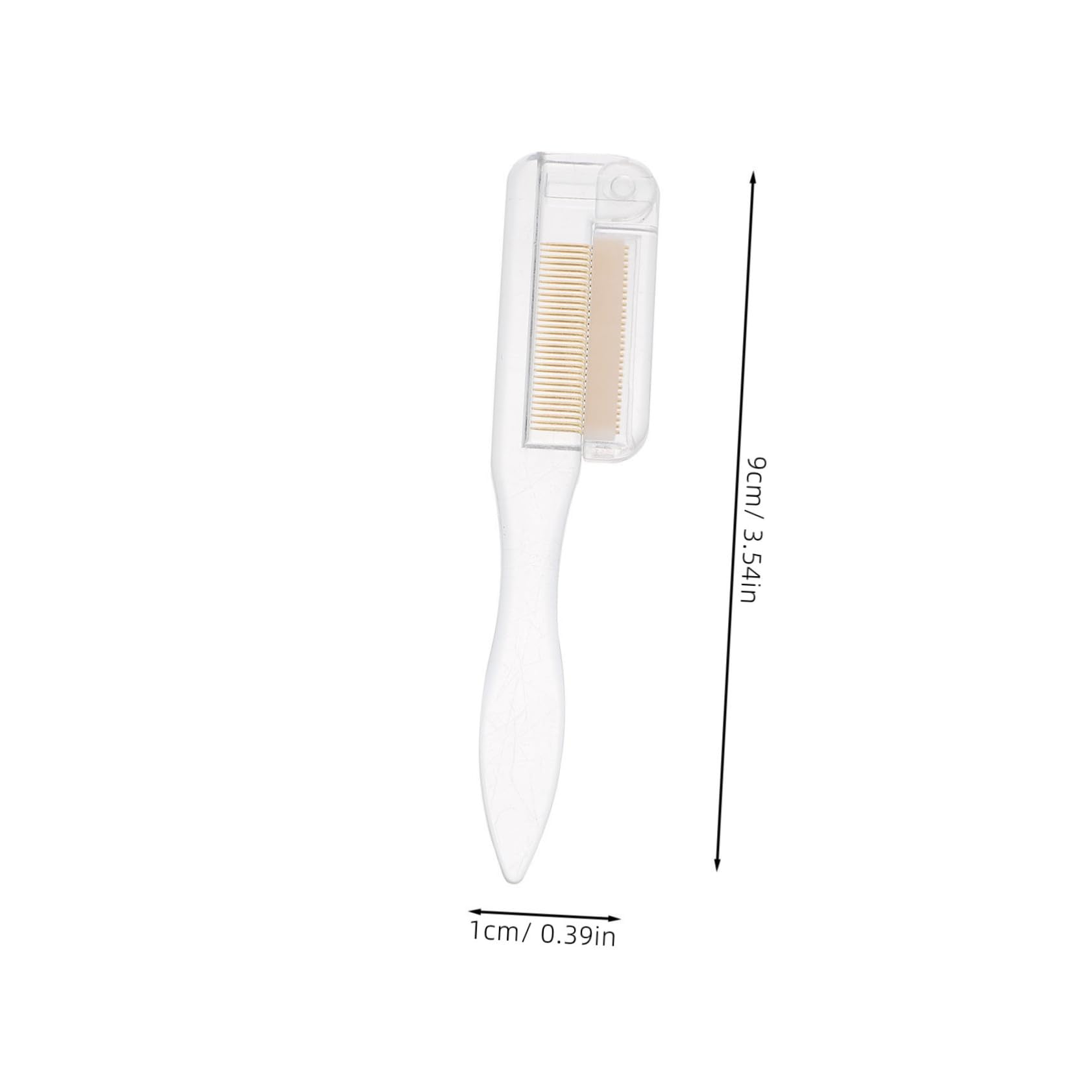 MERRYHAPY Eyebrow Spoolie Lash Comb Makeup Tool 2pcs Set Compact Portable Present for Birthday Christmas