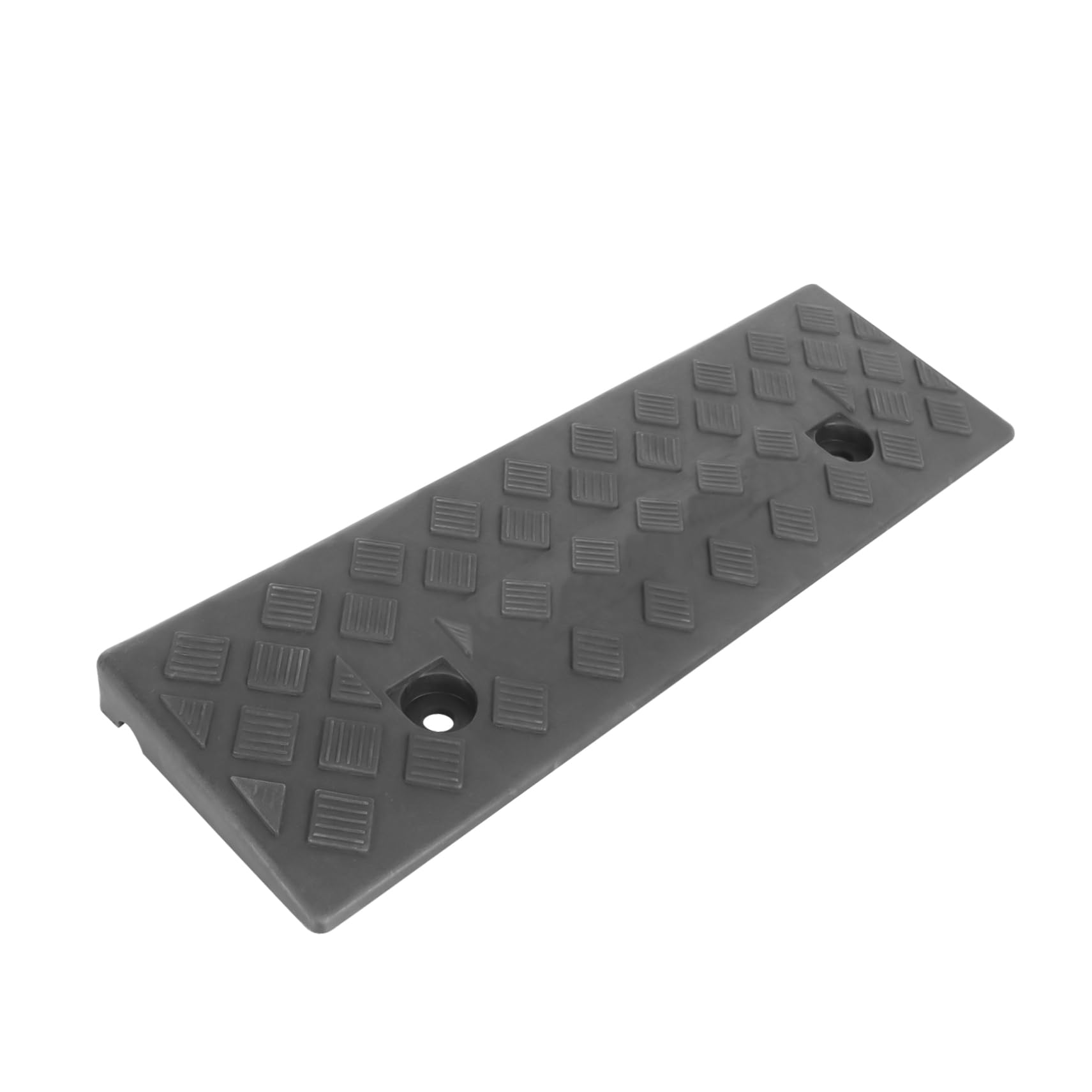 Rampe de seuil moto et vélo pliable : piste légère plastique pour trottoir