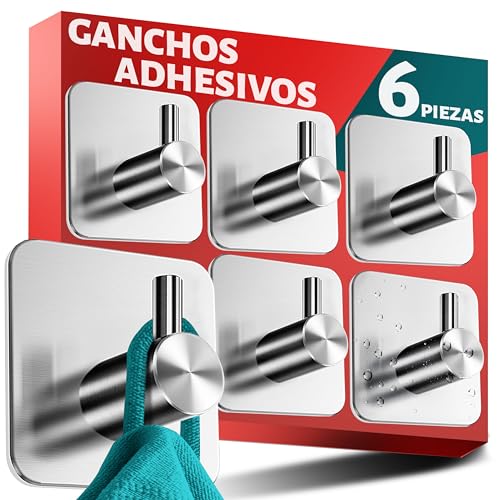 Colgadores Baño Sin Taladro Marca Menz