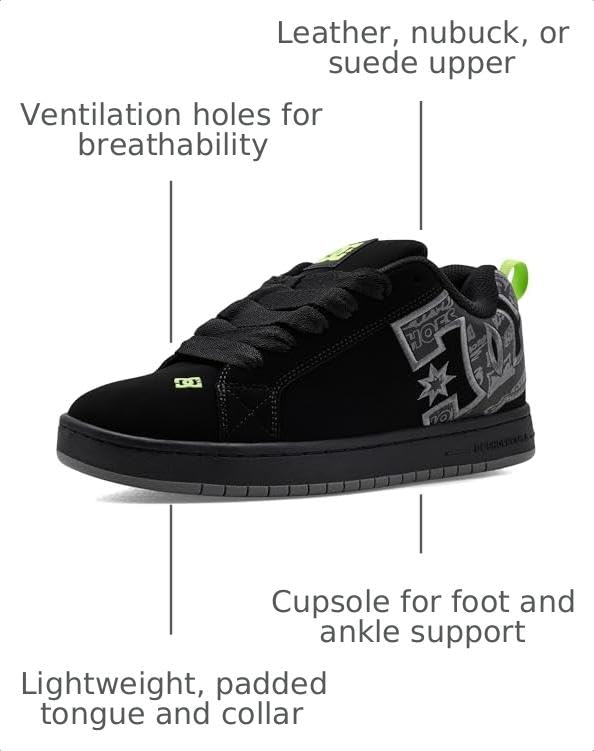Image of DC Men's Court Graffik Skate Shoe