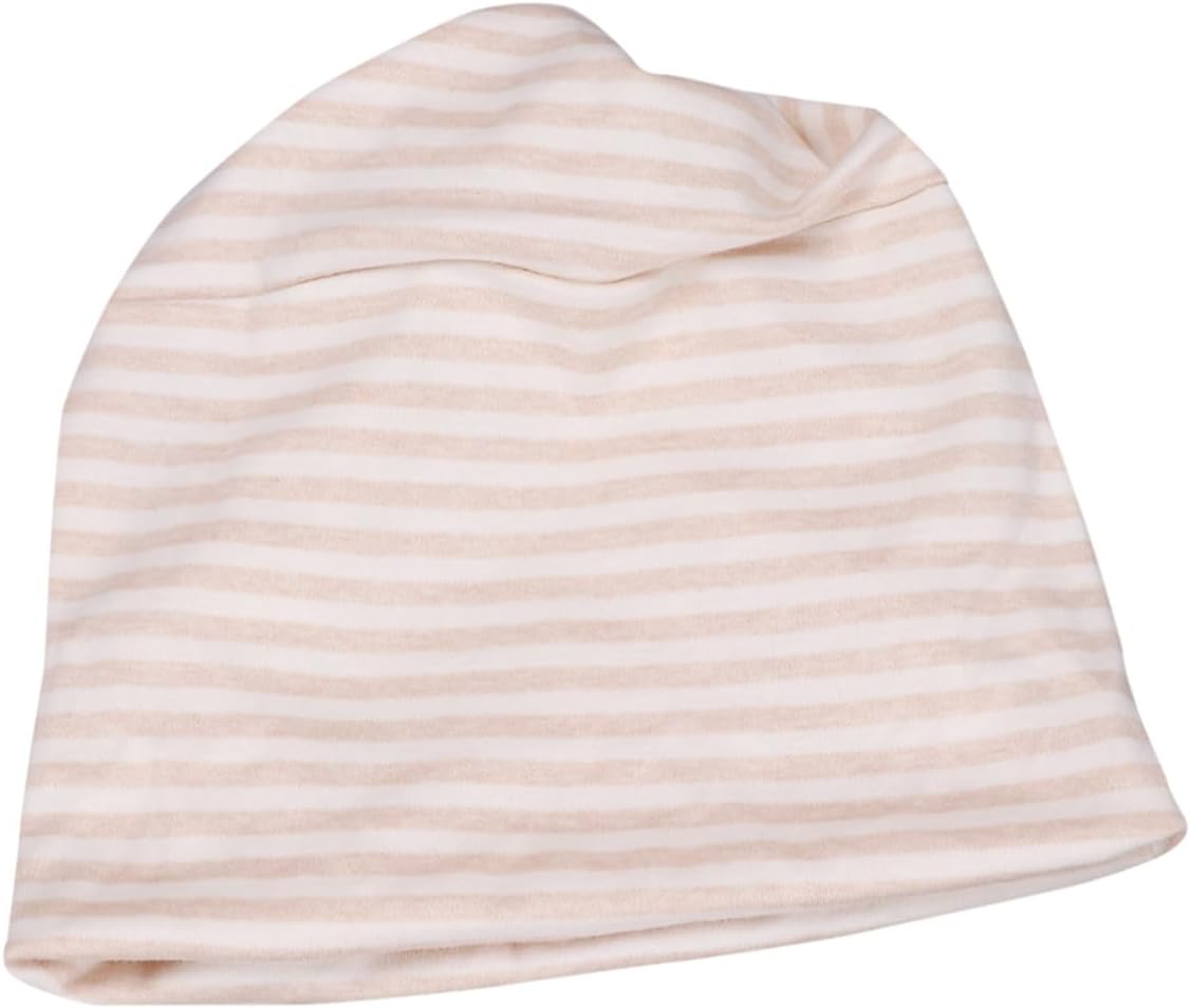 Breathable Cotton Headscarf Nursing Hat Women Sleeping Cap Daily Use Hair Accessories Coffee