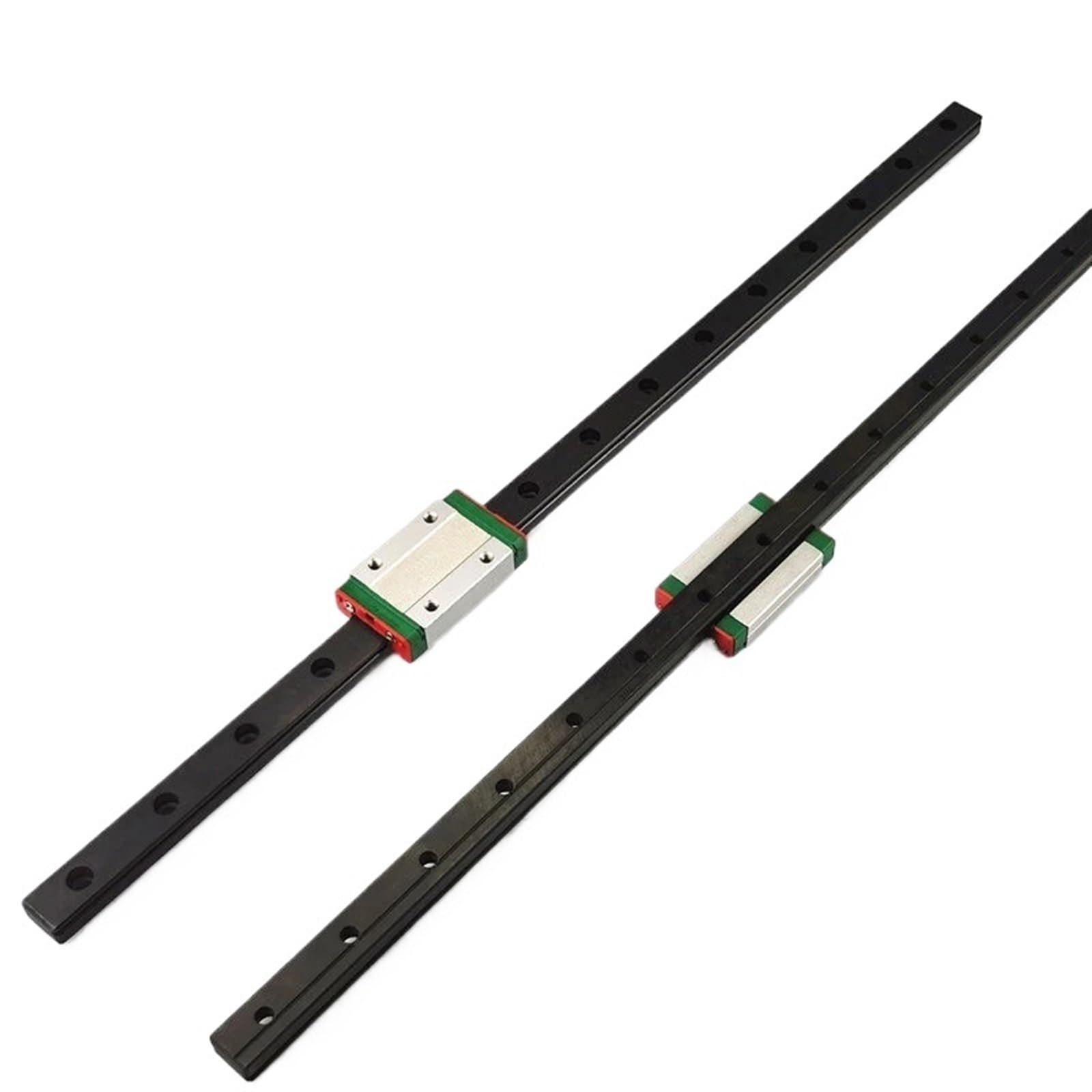 Guide linéaire, guide coulissant linéaire miniatur MGN12 300 350 400 450 500 600 800mm 1MGN12C Pcs Guide de rail linéaire + 1MGN12C Pcs Chariot Glissière de rail linéaire miniature(500mm)