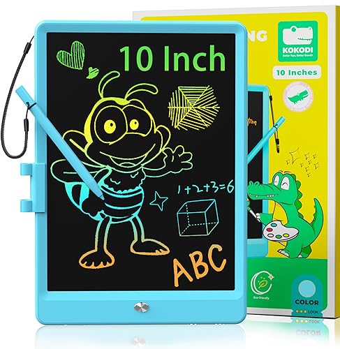 Kokodi LCD01 Lcd Writing Tablet, 10 Inch Colorful Toddler Doodle Board Drawing Tablet thumb #7