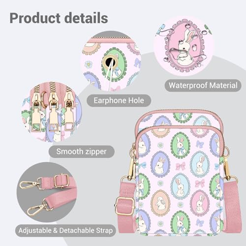 Image of YINHEXI Small Crossbody Bags for Women, Mini Cell Phone Wallet Purse, Shoulder Bag for Women and Men
