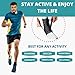 MEDIZED® Ankle Brace, Stabilizer, Lace Up Adjustable Support, Stirrup Compression – for Running, Basketball, Volleyball, Injury Recovery, Sprain, Ankle Wrap for Men, Women, and Children (Small)