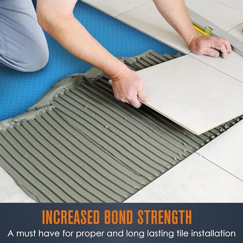 Image of Uncoupling Membrane, Tile Underlayment, Floor, 3.3 ft x 53.5 ft / 175 Sq Ft