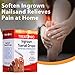 Treatonic Ingrown Toenail Treatment - Ingrown Toenail Pain Reliever and Softener Kit for Easy Trimming with Silicone Gel Toe Caps