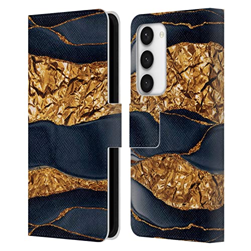 Étui Portefeuille Samsung Galaxy S23 5G UtArt Marbre Cuir Head Case Designs