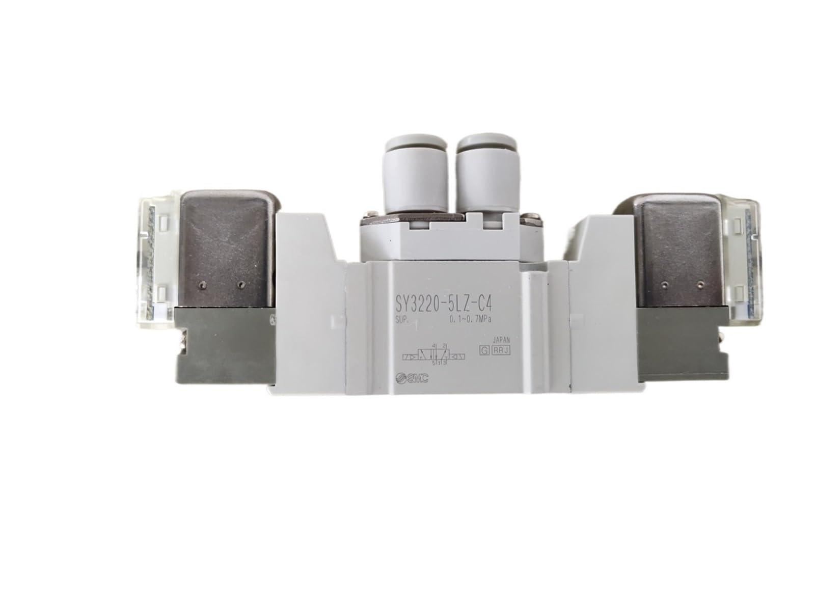Électrovanne pneumatique SY7120 et distributeur d'air SY5120 à commande électrique 5 voies