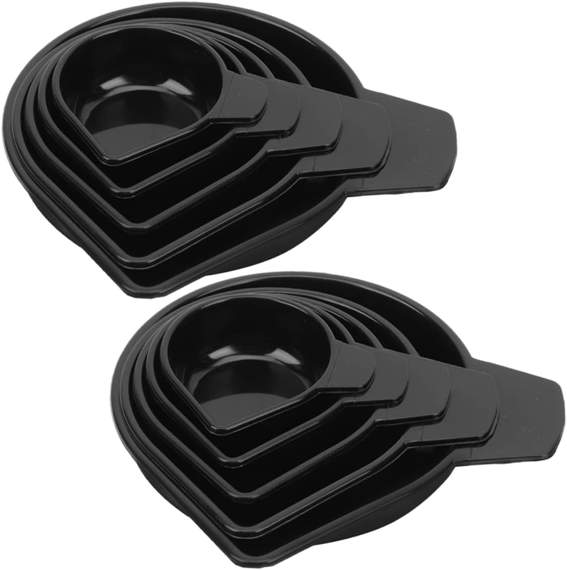 VILLCASE 50pcs Plastic Weighing Tray Digital Scale Pan for Precise Measurement Narrow Spout Design for Powder Liquid Mixing for Jewelry Item Weighing