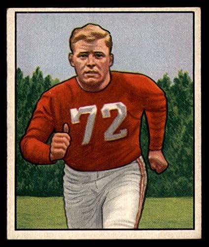 Football NFL 1950 Bowman #58 Bill Fischer NM Near Mint