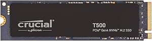 Crucial T500 1TB NVMe Gen4 Storage