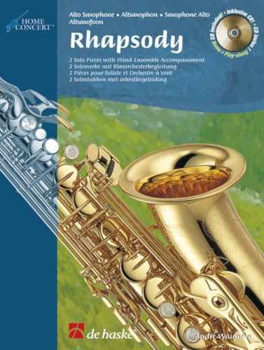 Rhapsody: 2 Solo Pieces with Wind Ensemble Acco... 9043127817 Book Cover
