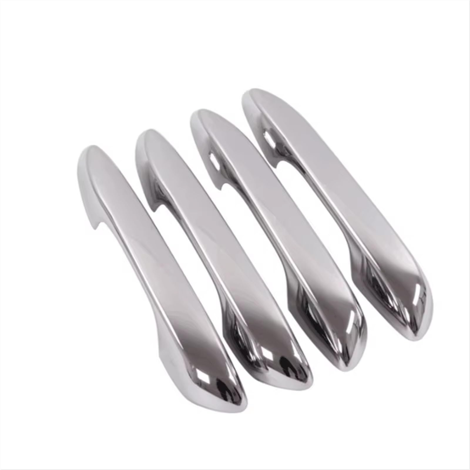 Cfdekoib Silver Exterior Door Handle Cover Car Exterior Door Handle Cover Trim Set Compatible With Lexus For Es300 2018-2022 Car Door Handle Cap Cover Plus Pair Set